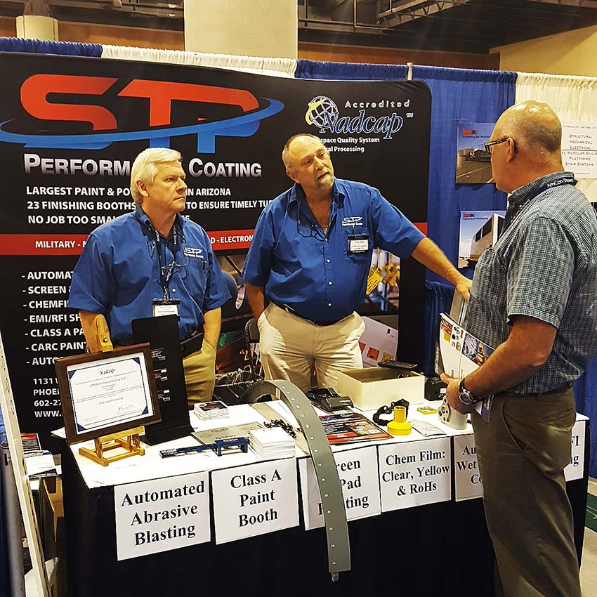 STP Performance Coating At Trade Show