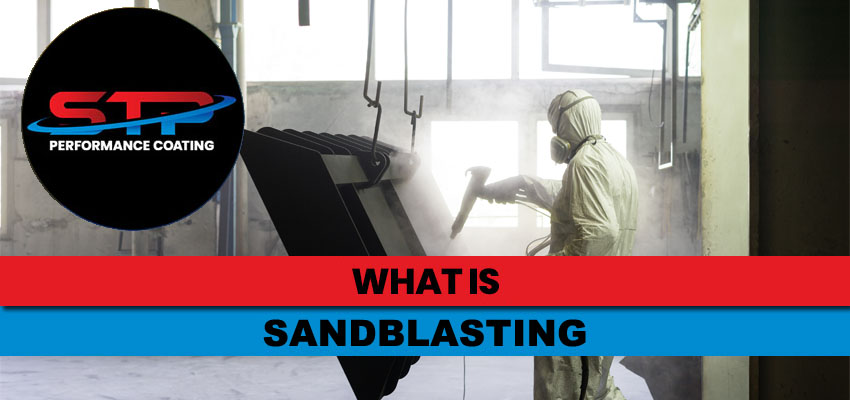 what is sandblasting